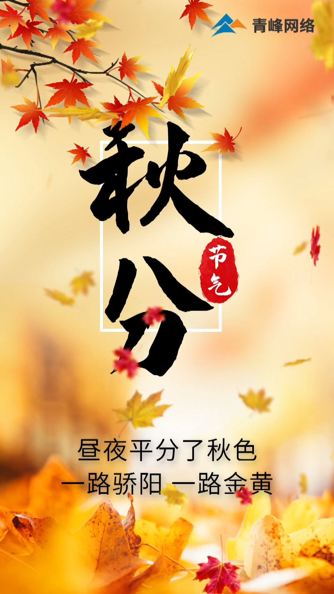 【秋分】晝夜平分了秋色，一路驕陽 一路金黃
